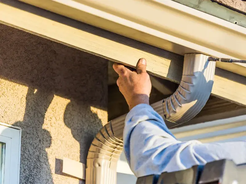 Installing new gutters Conway AR